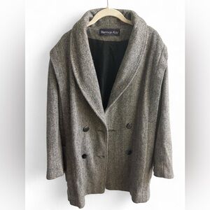 Herman Kay Herringbone Coat